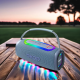 Portable Wireless Speaker with RGB Colorful Lighting 